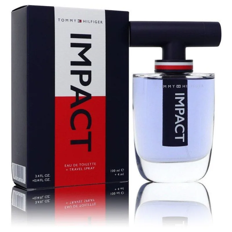 Col. Masculina Impact Tommy Hilfiger CX.PRES. 100 ML Eau De Toilette + 4 ML Travel EDT Col. Masculina Impact Tommy Hilfiger CX.PRES. 100 ML Eau De