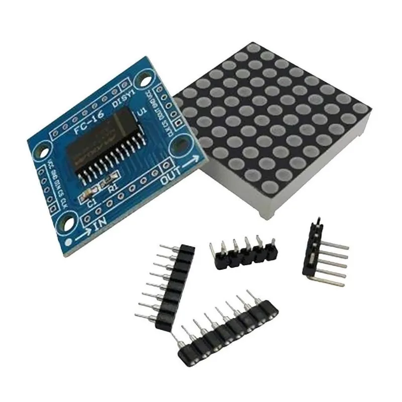 Matriz De Pontos Módulo De Display Led 8x8 Para /51/ Stm32 / Mcu