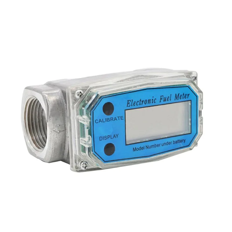 Medidor Digital De Vazão De Combustível Diesel 1'' Vazão Eletrônica Da Turbina