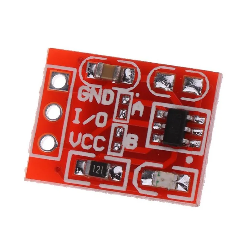 Ttp223 Módulo De Tecla De Toque Auto Configurável Capacitivo