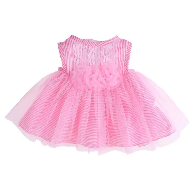 Roupa De Boneca Saia Vestido Listrado Para 18'' Ameircan