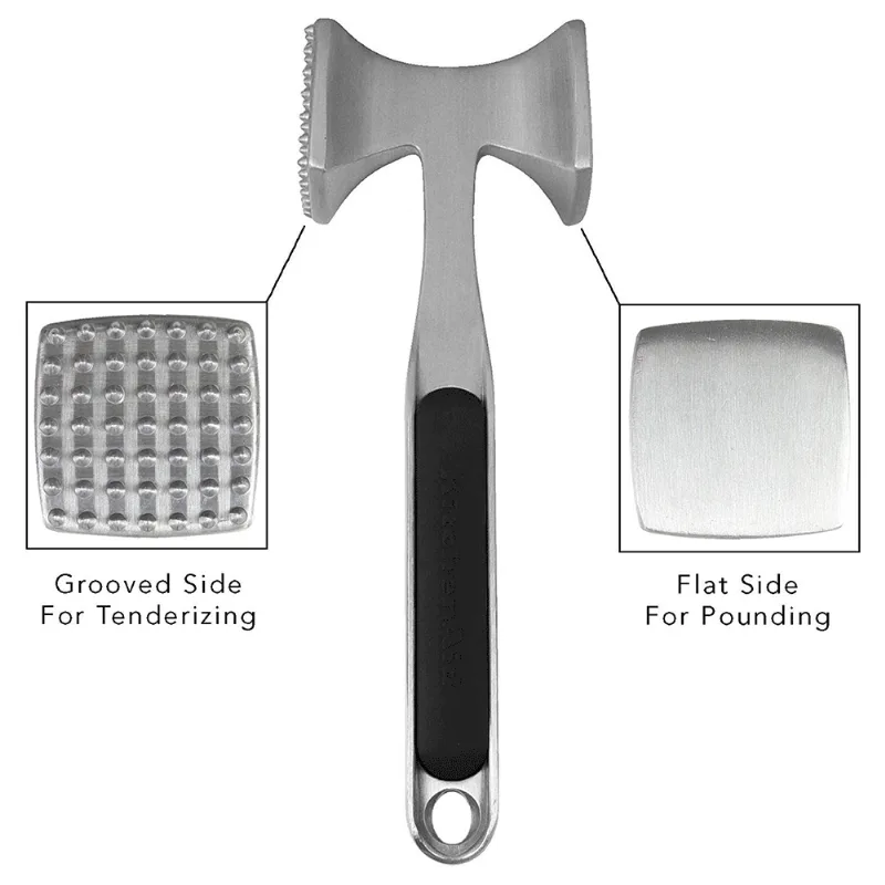 Martelo Amaciador de Carne Preto Martelo Amaciador de Carne Kitchenaid Preto
