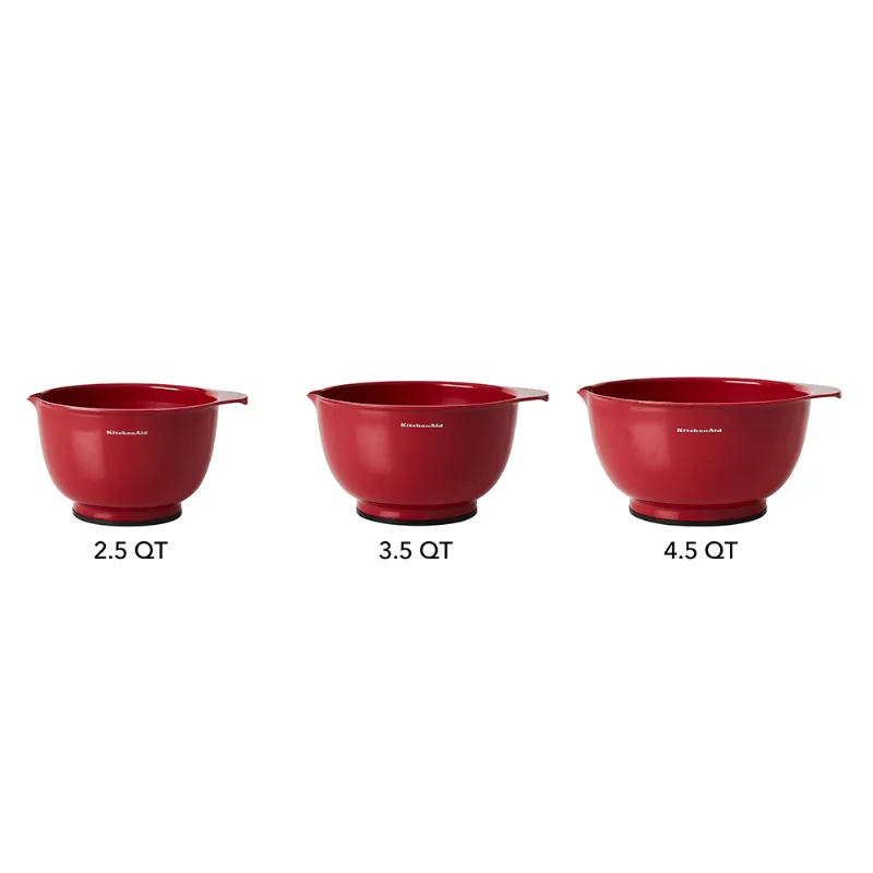 Kit 03 Bolws Vermelhos Kit 03 Bolws Kitchenaid Vermelhos