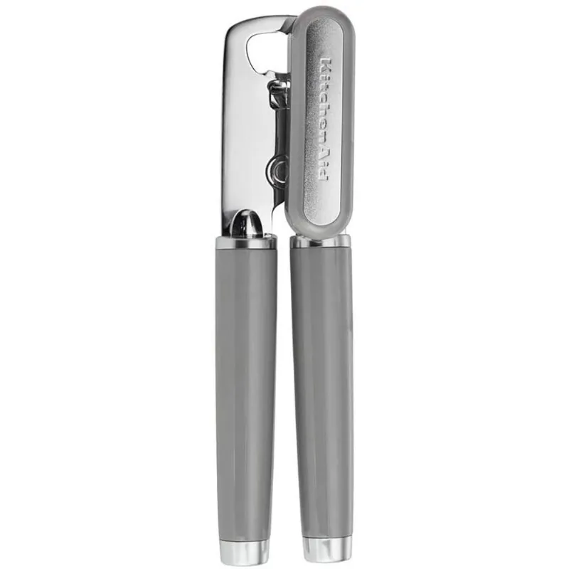 Abridor Latas E Garrafas Cinza Inox KitchenAid