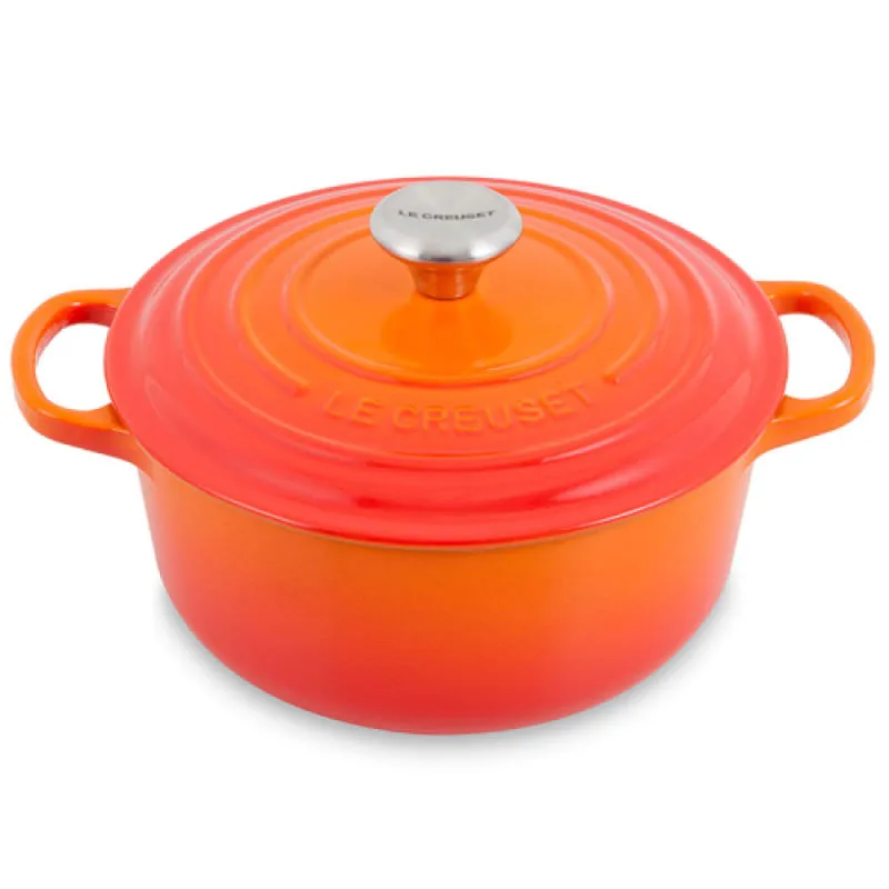 PANELA REDONDA LE CREUSET 22CM SIGNATURE - Le creuset