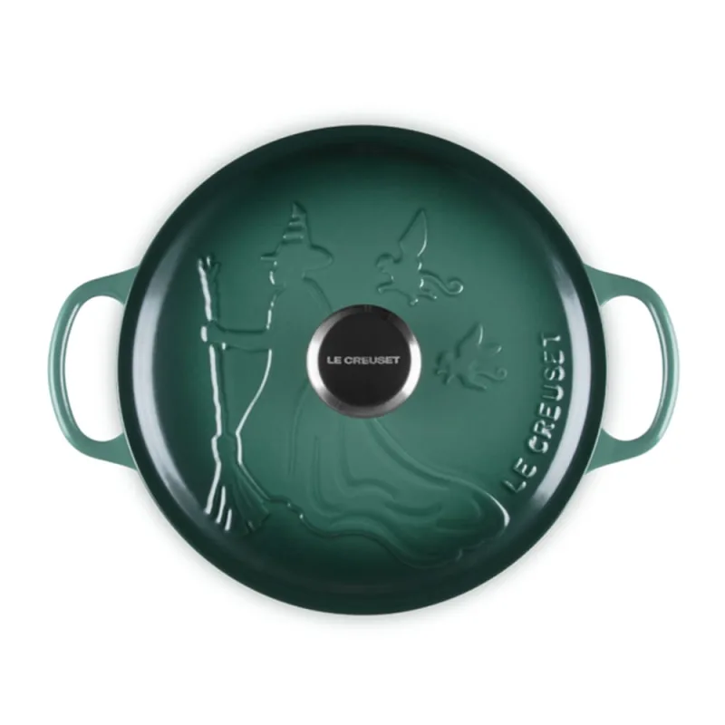 PANELA REDONDA LE CREUSET WICKED COLLECTION 24CM ELPHABA VERDE ARTICHAUT 21802247950464 - Le creuset