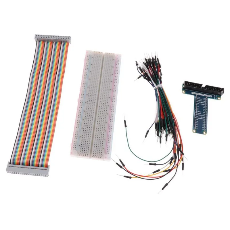 Kit De Expansão De Placa Breakout Gpio Tipo T Para Raspberry Pi 3