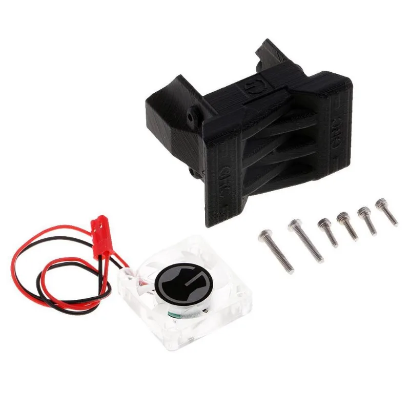 Coifa De Radiação De Calor Do Ventilador Do Suporte De Refrigeração Para 1/10 Trx-4 Trx4