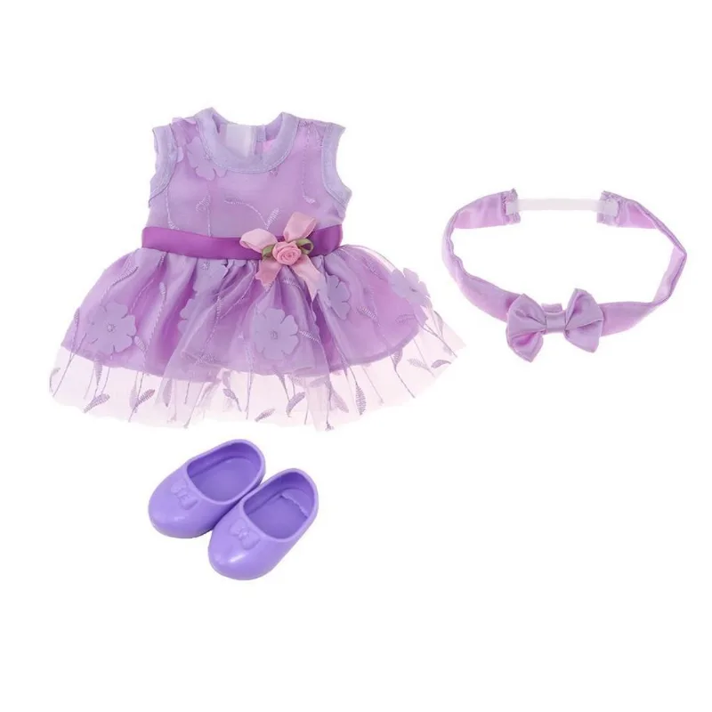 Vestido Sem Mangas Adorável Faixa De Cabelo Para Bonecas Mellchan De 25 Cm