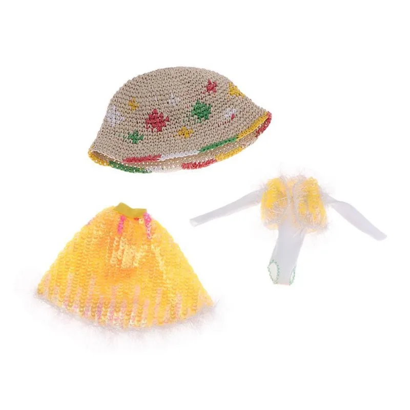 Conjunto De Roupas De Boneca Adorável Para Vestir De Boneca Blythe Girl