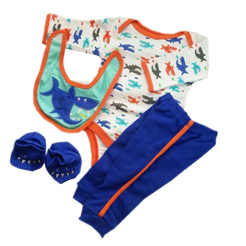 Conjunto De Meias Para Recém-nascido 22-23'' Para Roupas De Boneca Romper Pants