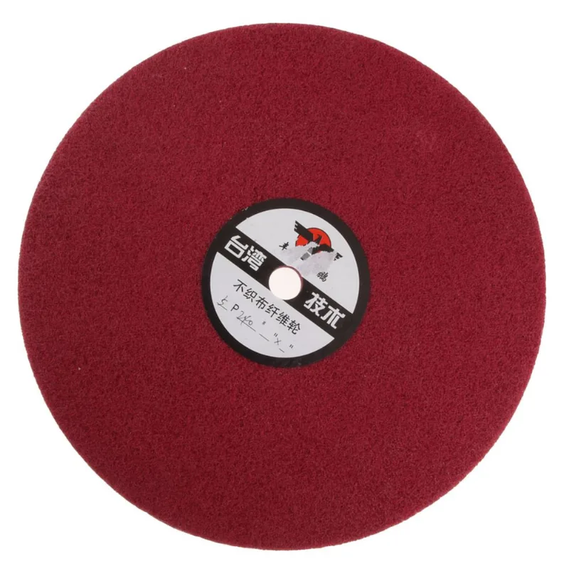 Almofada De Disco De Polimento Abrasivo De Roda De Fibra De Nylon Para Superfície