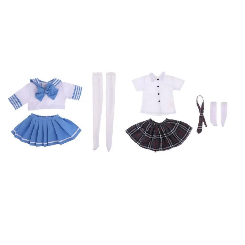 Conjunto De Uniforme Escolar Boneca Adorável Para 1/3 Garota Bjd
