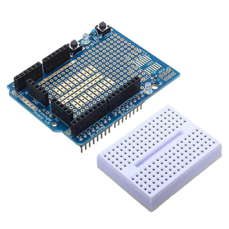 Placa De Expansão Compatível 328 Protoshield Prototype Mini
