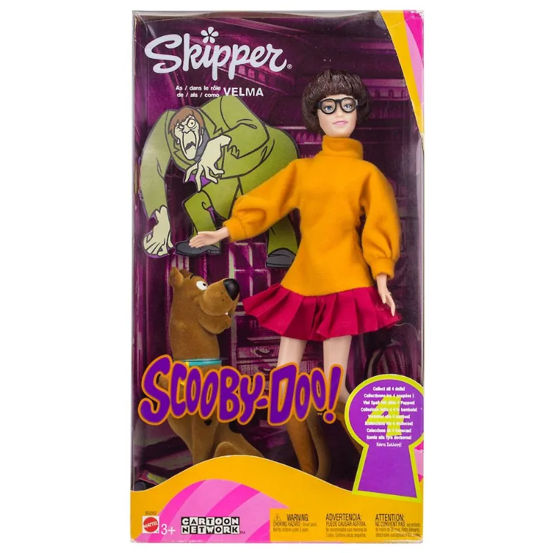 Boneca Barbie Scooby-Doo Welma - Mattel