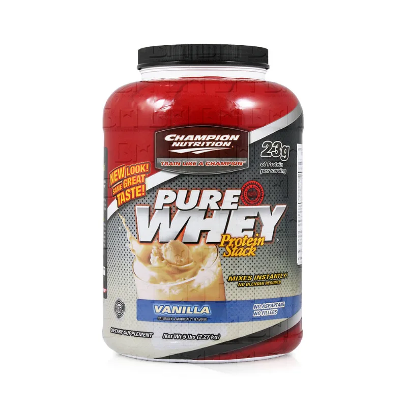 Pure Whey 5lb - Champion Nutrition Pure Whey 5lb baunilha - Champion Nutrition