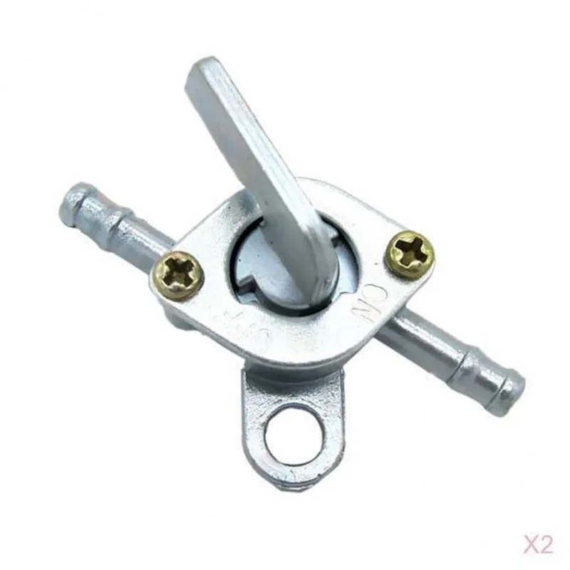 Conjunto De Interruptor Petcock Da Válvula De Torneira Do Tanque De Combustível De 2 Peças Para Atv