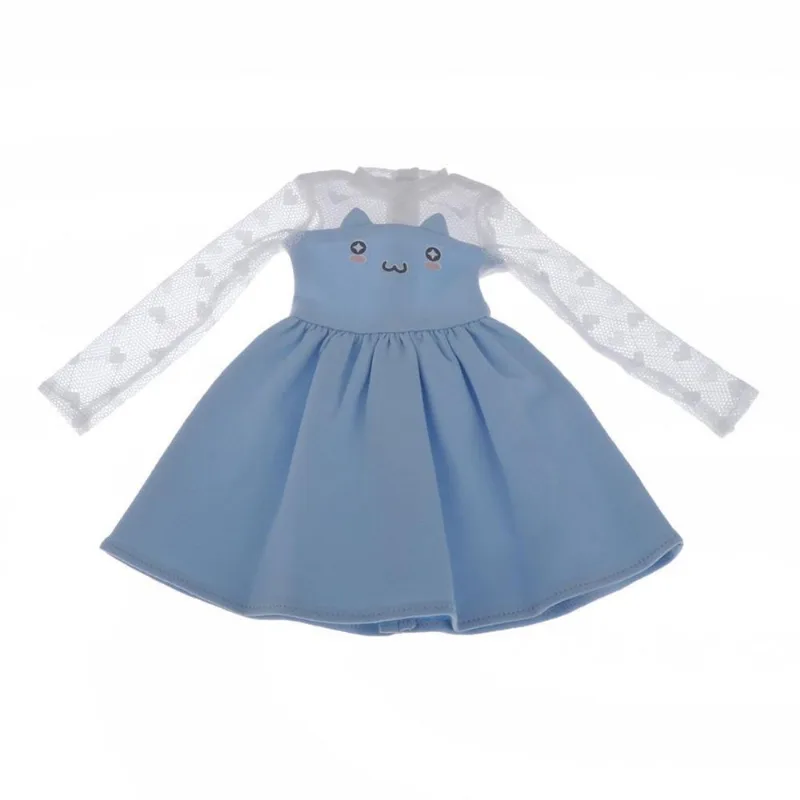1/4 Bjd Menina Boneca Adorável Vestido De Renda Diy Vestir Casual