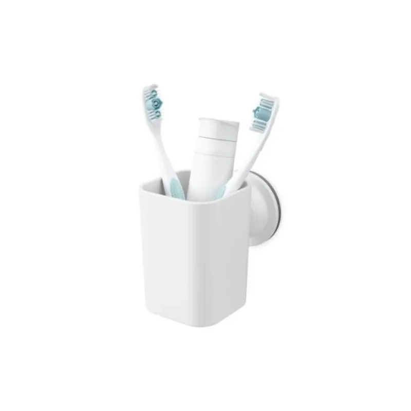 Porta Escovas De Dente Com Ventosa Flex
