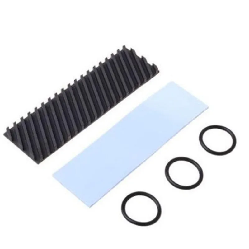Dissipador De Calor M.2 2280 Pure Copper Graphene Ssd Com Almofada Térmica