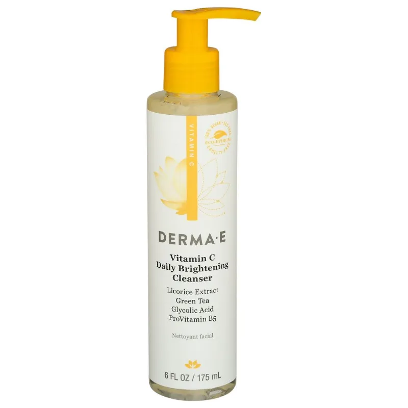 Limpador Facial Derma E Brightening Revitalizing 175ml