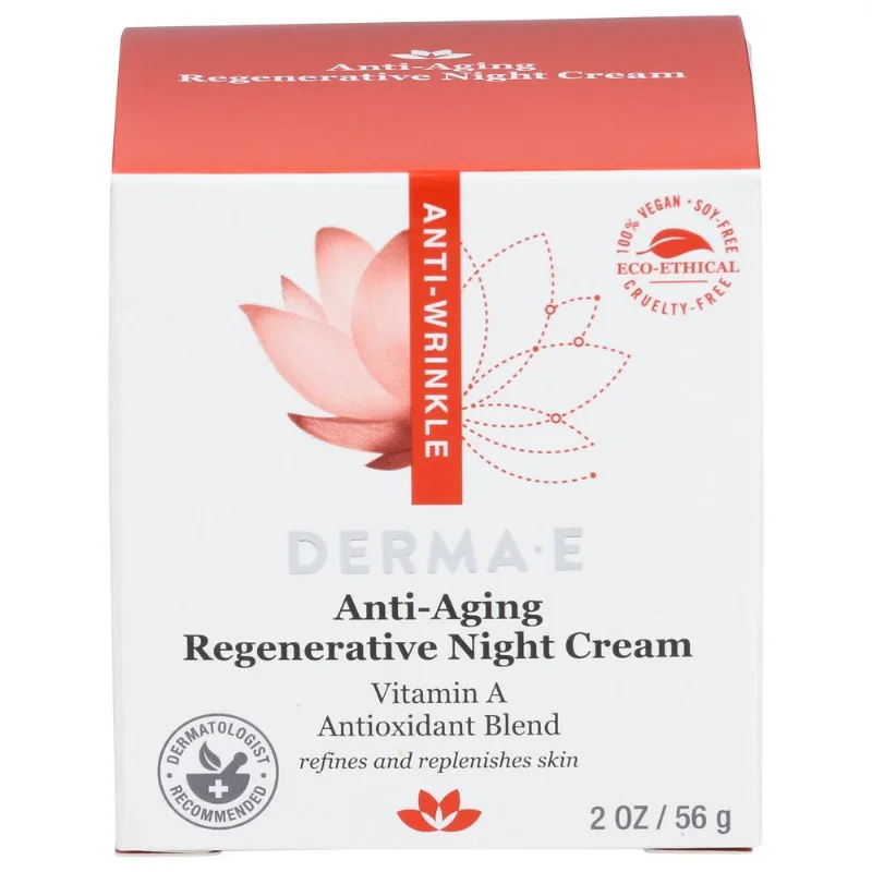 Creme De Noite Derma E Regenerativo Antienvelhecimento 60ml