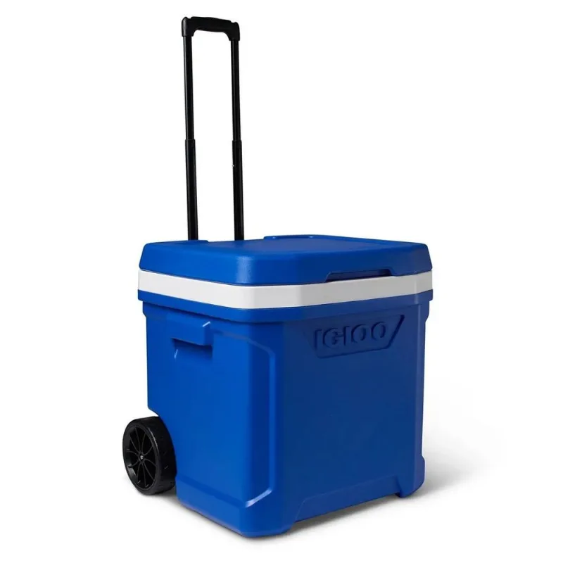 Caixa Térmica Profile Ii 60 Roller 56l Azul Com Rodas Igloo