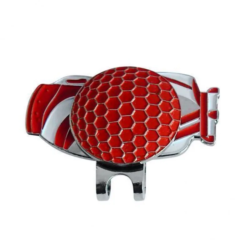 2xalloy Golf Marcador Magnético De Bola Com Clipe De Chapéu Golf