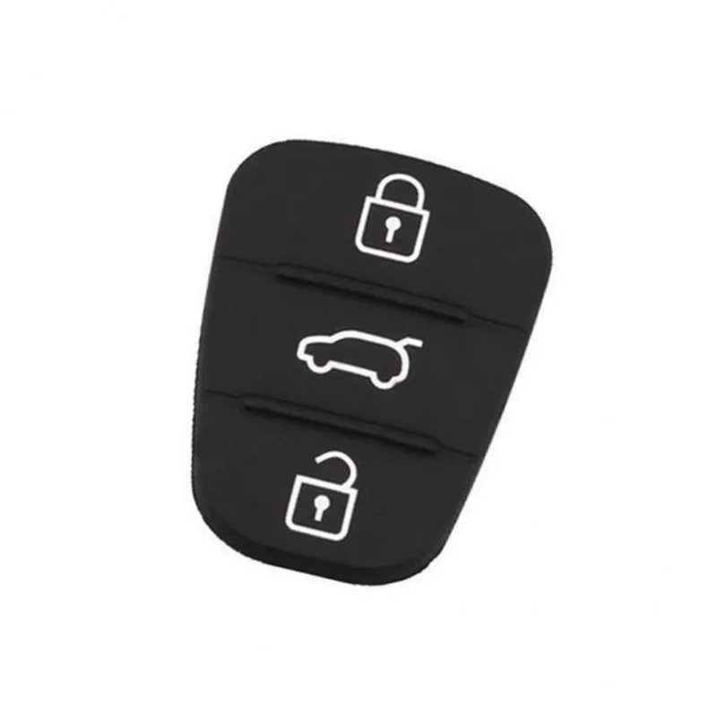 Capa De Chave Remota 10xcar 3 Botões Para Hyundai I30
