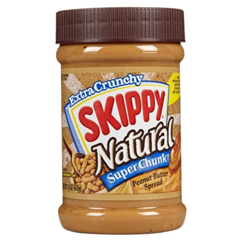 Creme de Amendoim Natural Super Chunk Skippy 425g - SKIPPY