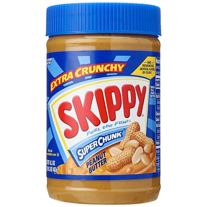 Pasta De Amendoim Skippy Natural Extra Crocante 462G - Não Informado