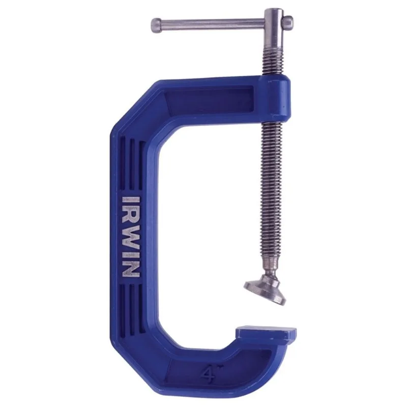 C-clamp Irwin Quick-grip 12,7 Cm X 8,3 Cm D Ajustável 408 Kg