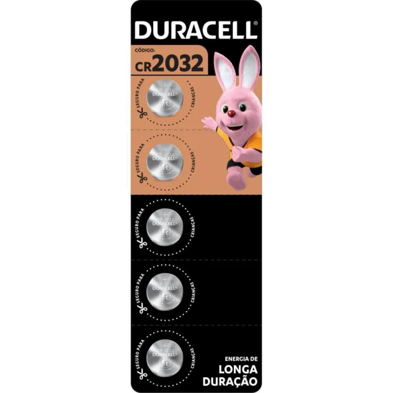 PILHA DURACELL MOEDA 2032 5UN - Duracell