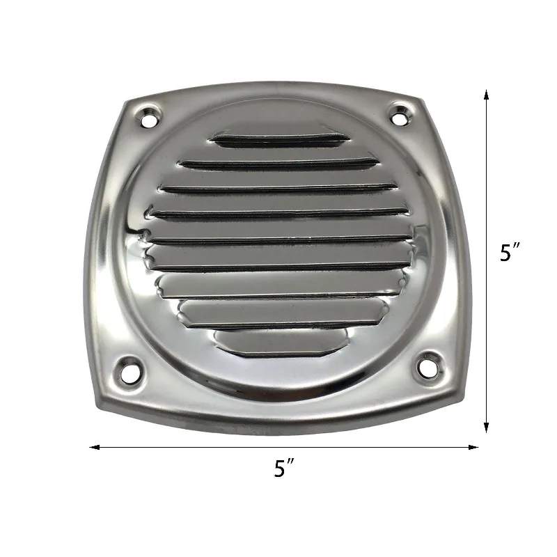 Tampa De Ventilação De Duto De Grade De Ventilação De Ar De Parede Para Marinho