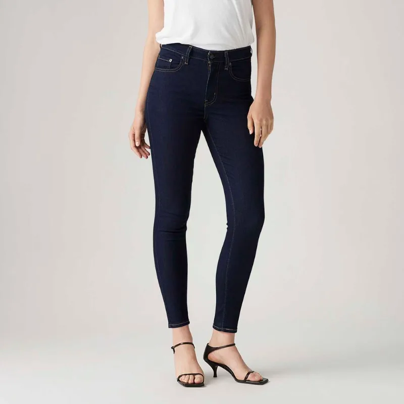 Calça Jeans Levi's® 721® High Rise Skinny Lavagem Escura - 26X32 USA | 37 BR