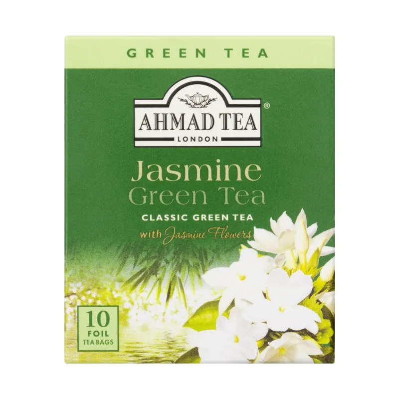 Chá Verde Jasmine Ahmad Tea 20g com 10 Unidades