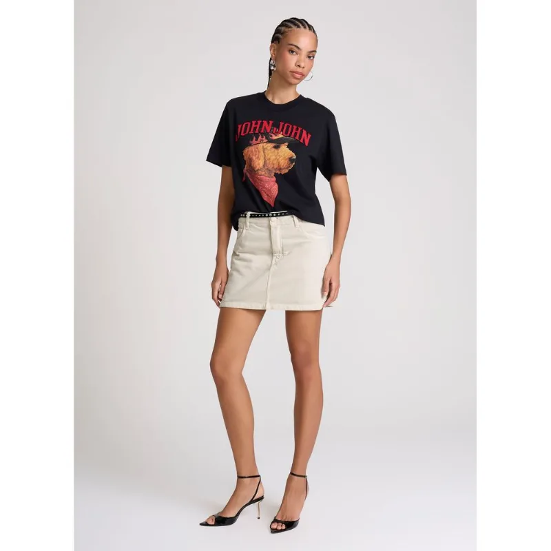Shorts Saia Evasê Sand John John Feminino 46