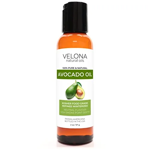 Velona Óleo De Abacate 2 Oz | Transportador 100% Puro E Natural Oi - Não Informado