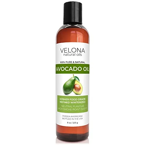 Velona Óleo De Abacate 8 Oz | Transportador 100% Puro E Natural Oi - Não Informado