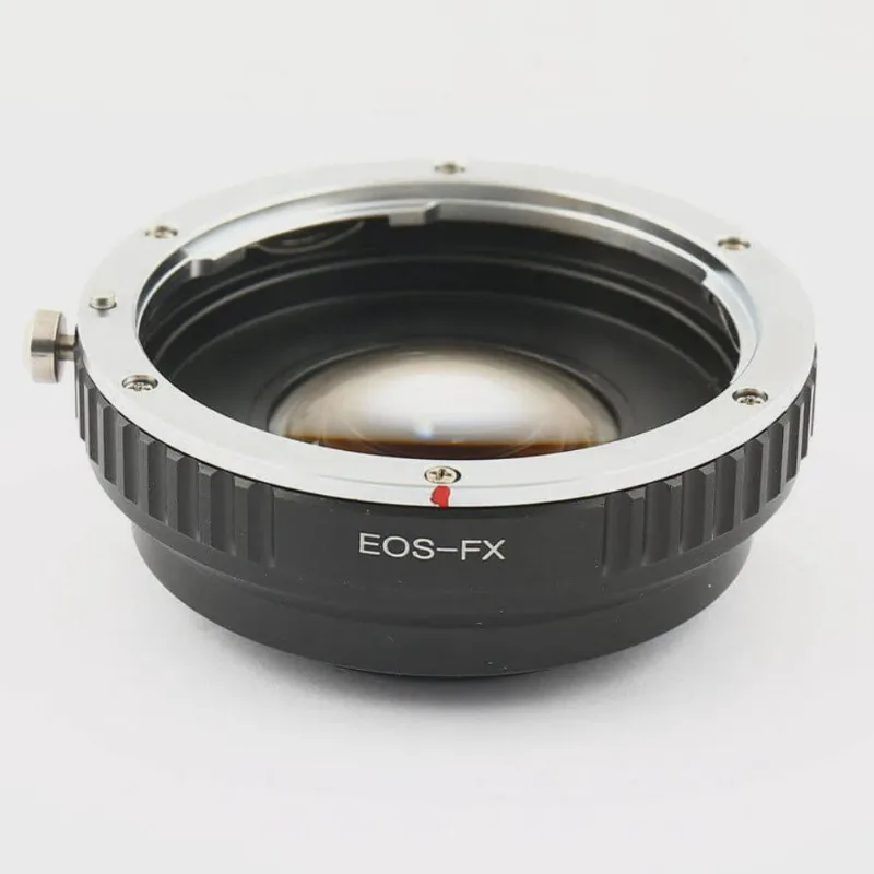 Adaptador de Lente eos-fx Speed Buster de Lente Canon ef para FujiFilm X Mirrorless (Foco Manual)