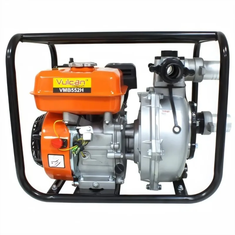 Bomba De água Vulcan Alta Pressão 4t 163cc 5,5hp à Gasolina - Vulcan