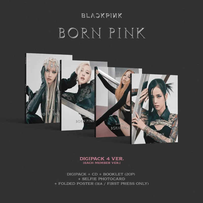 CD Blackpink - Born Pink Standard Digipack - Jennie - Importadoo CD Blackpink - BORN PINK Standard Digipack - JENNIE - Importado