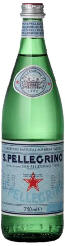 Água Mineral S. Pellegrino Gaseificada 750ml 03 Unidades - Não Informado
