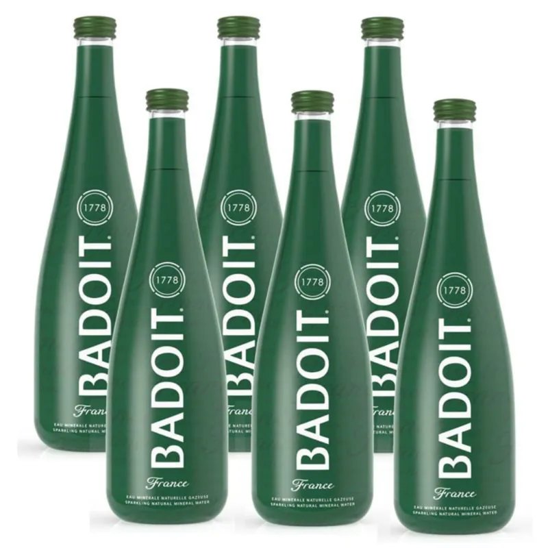 Água Mineral Badoit Com Gás 750ml 06 Unidades
