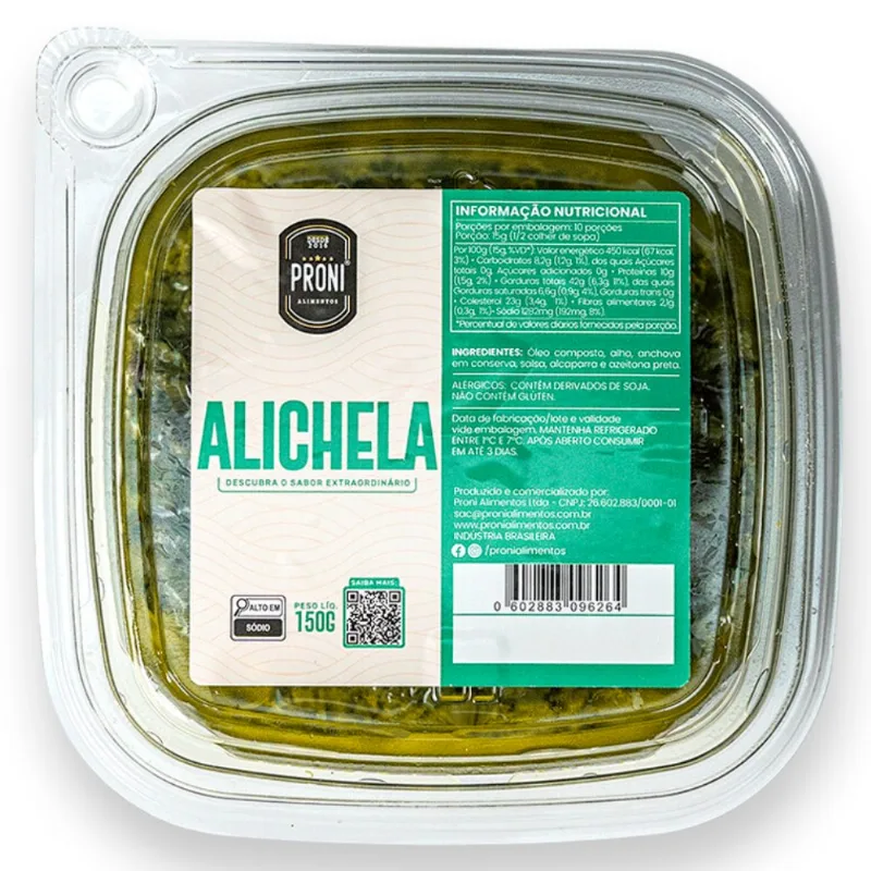 Antepasto Alichela Tradicional Proni 150g