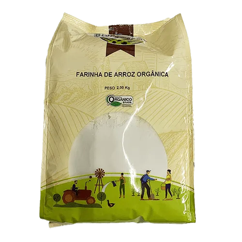 Farinha De Arroz Orgânica Biorgânica 2kg - Não Informado