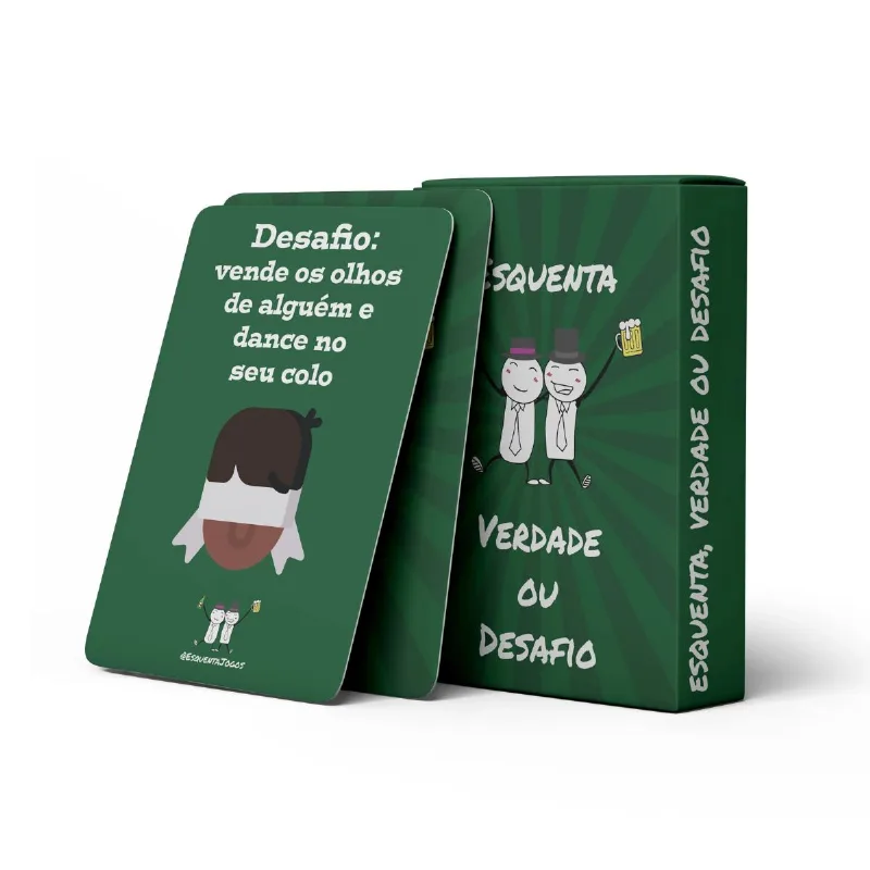 Jogo De Cartas Adulto Verdade Ou Desafio - Amigos E Resenha