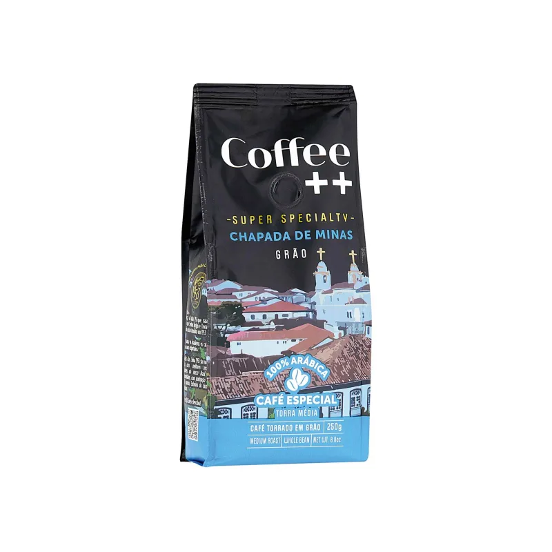 Café Torrado em Grãos Chapada de Minas Coffee++ 250g - Coffee++