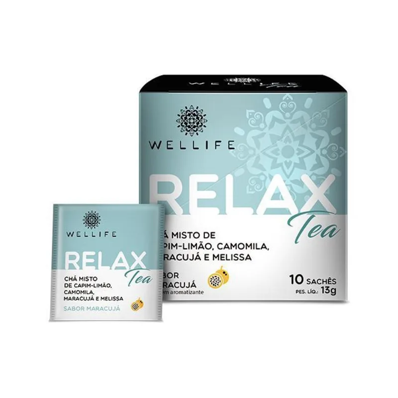 Wellife Chá Relax Tea 10 Saches