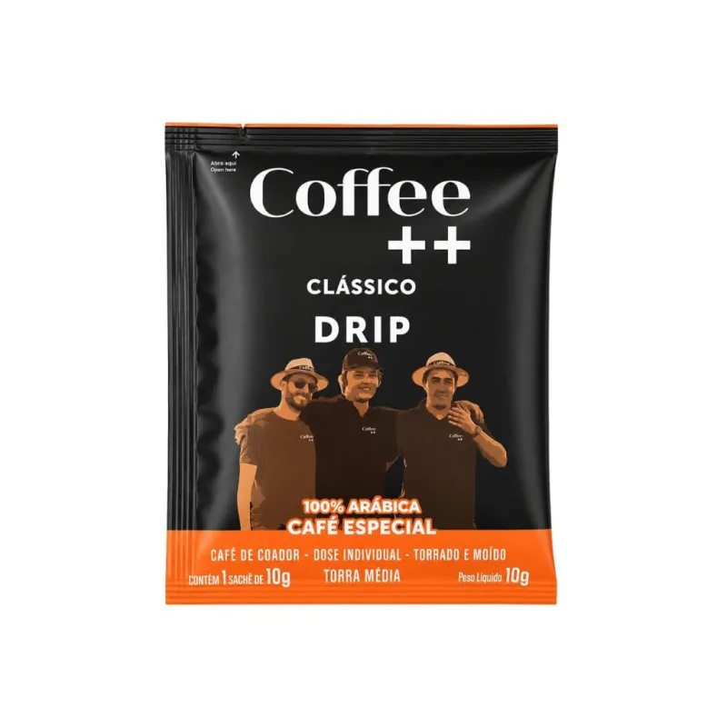 Café Coffee ++ Drip Clássico 10g Unidade - COFFEE +